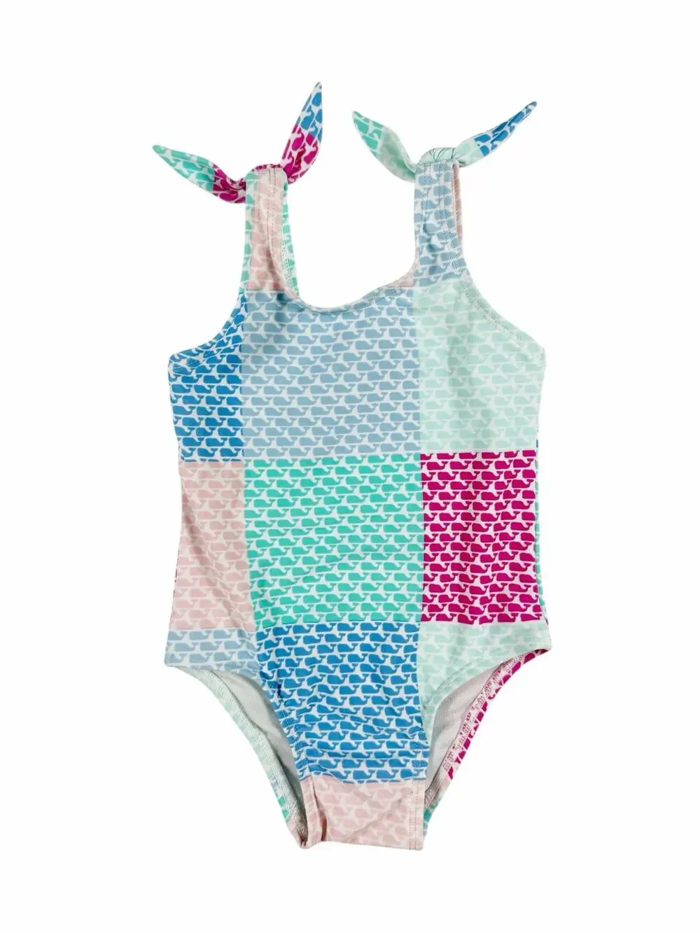 Vineyard Vines for Target Patchwork Whale One-Piece Swimsuit 18 months